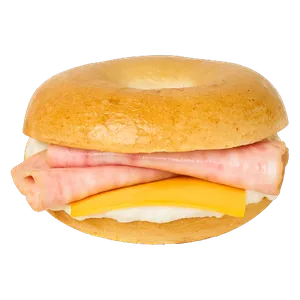 Ham Cheese Bagel